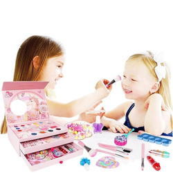 Kosmetyki zestaw do makijażu kuferek na prezent dla dziewczynki dzieci