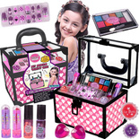 Kuferek kosmetyków makijażu i paznokci dla dziecka dziewczynki na prezent