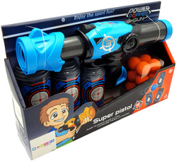 PISTOLET na PIANKOWE KULKI PIŁKI KARABIN WYRZUTNIA