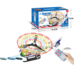 Helikopter projektor zabawka na pilot dla dzieci dźwięki dinozaurów światła