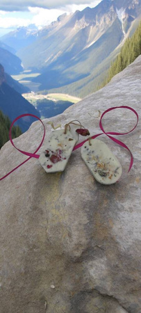 Box prezentowy 2 zawieszki sojowe Aromaterapia dzień Matki Urodziny