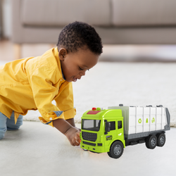 ŚMIECIARKA ZDALNIE STEROWANA DUZE AUTO NA PILOT ZABAWKA PREZENT DLA DZIECI