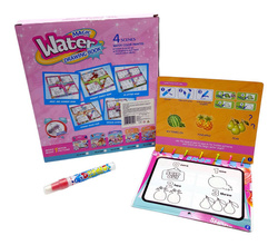 KOLOROWANKA książka WODNA ' Na zakupach ' do nauki