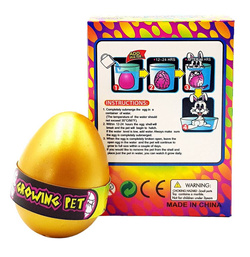 JAJKO na ZAJĄCZKA WYKLUWAJĄCY SIĘ ZAJĄCZEK Z JAJKA ROŚNIE Jajo Króliczek