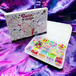 Zestaw koralików do robienia biżuterii KORALIKI XL