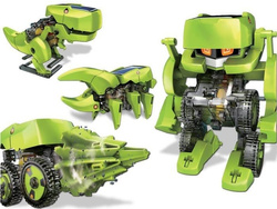 Solarny Dinozaur 4w1 Zabawka edukacyjna ROBOT Owad