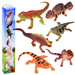 Gady jaszczurki Zestaw jaszczurek 6szt ZA4189