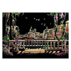 Tęczowa Zdrapka ZRAPYWANKA KOPERTA WENECJA