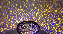 LAMPKA NOCNA MASTER PROJEKTOR GWIAZD LAMPA NA BATERIE DO POKOJU DLA DZIECI
