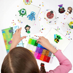 Koraliki Do Prasowania Zestaw XXXL Szablony kuferek PREZENT ŚWIĘTA GWIAZDKA