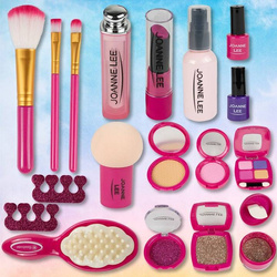 ZESTAW DO MAKIJAŻU I MANICURE W KUFERKU MAKE UP KOSMETYKI DLA DZIEWCZYNKI