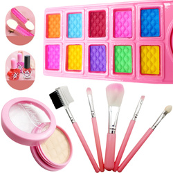 Kuferek kosmetyków Zestaw do malowania makijażu i paznokci dla dzieci
