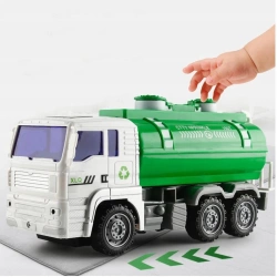 AUTA ŚMIECIARKA WYWROTKA DŹWIG CIĘŻARÓWKA CYSTERNA 6x GIGANT ZESTAW ZABAWKI