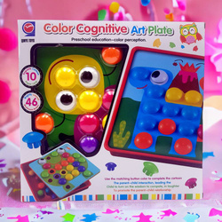 GUZIKI MOZAIKA UKŁADANKA GUZICZKOWA DLA MALUSZKA