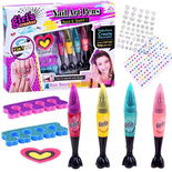 Zestaw do zdobienia paznokci lakier ozdoby ZA2910