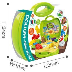 MASA PLASTYCZNA W WALIZCE ZESTAW KREATYWNY WALIZKA