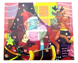 KALENDARZ ADWENTOWY DLA DZIEWCZYNKI BRANSOLETKA ZAWIESZKI BIŻUTERIA CHARMS