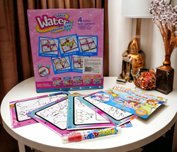 KOLOROWANKA książka WODNA ' Na zakupach ' do nauki