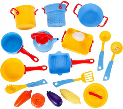 ZESTAW KUCHENNY GARNKI NACZYNIA DLA KUCHARZA