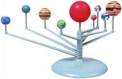 ZESTAW KREATYWNY DO MALOWANIA UKŁAD SŁONECZNY MODEL EDUKACYJNY PLANETY 3D