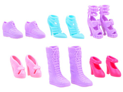 Anlily Lalka domek SZAFA ubrania torebki BARBI