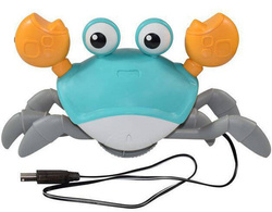 UCIEKAJĄCY PEŁZAJĄCY KRAB CHODZĄCY ZABAWKA INTERAKTYWNA DLA DZIECKA