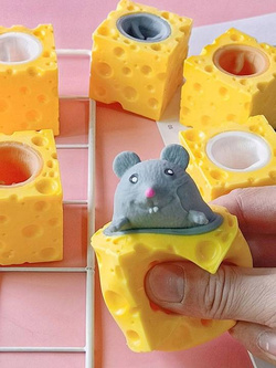 SER MYSZKA GNIOTEK MYSZGNIOTEK SER MYSZ ANTYSTRESOWY SENSORYCZNY SQUISHY