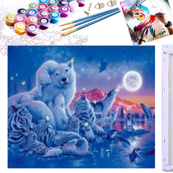 Obraz do MALOWANIE PO NUMERACH Na Krośnie Prezent