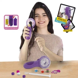 ZAPLATARKA do włosów WARKOCZY zaplatacz ZESTAW maszynka do WARKOCZYKÓW