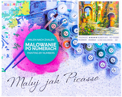 Malowanie po numerach Malowanie olejne dla dzieci