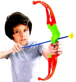 Zestaw dla łucznika ZIELONY ŁUK + 3x strzały ZE STRZAŁKAMI ARCHERY