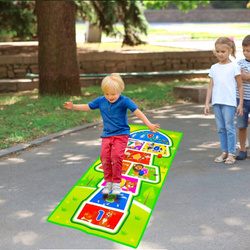 GRA W KLASY DUZA MATA DLA DZIECI DO SKAKANIA KULTOWA ZABAWA ZRĘCZNOŚCIOWA