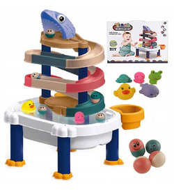 ZJEŻDŻALNIA KULECZEK TOR DLA KULEK KULECZKOWY STOLIK WODNY DLA DZIECI