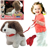 PIESEK PIES chodzący na smyczy szczeka PETS zestaw zabawka dla dzieci