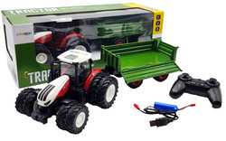 TRAKTOR Z PRZYCZEPĄ zdalnie STEROWANY na PILOT