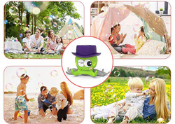 OŚMIORNICA AUTOMAT do Robienia Baniek NA BAŃKI MYDLANE MASZYNA Baterie PŁYN