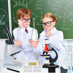 MIKROSKOP NAUKOWY DO ZABAWY UCZNIOWSKI AKCESORIA