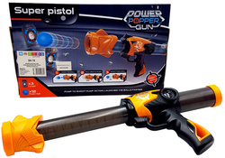 PISTOLET na PIANKOWE KULKI PIŁKI KARABIN WYRZUTNIA