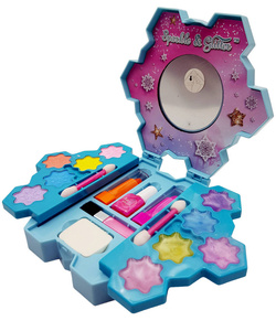 ZESTAW KOSMETYKI DO MAKIJAŻU PAZNOKCI Z LUSTERKIEM