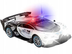 AUTO POLICYJNE NA RADIO PILOT ZABAWKA POLICJA STEROWANY Z PILOTEM PREZENT