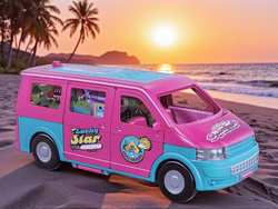 WAKACYJNY KAMPER MARZEŃ Z LALKA DOMEK LALEK BASEN AUTO ZABAWKA DZIEWCZYNKI