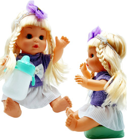 LALKA SIKAJĄCA bobas Mówi Płacze MATA NOCNIK +10el