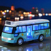 Interaktywny Autobus Szkolny Wakacyjny ZABAWKA AUTO Dźwięk Świata LED Napęd