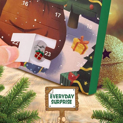 KALENDARZ ADWENTOWY BIŻUTERIA CHARMS DIY DO BRANSOLETEK DLA DZIECI PREZENT