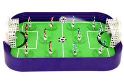PIŁKARZYKI STOŁOWE SPRĘŻYNOWE PIŁKA NOŻNA footbal BOISKO DLA DZIECI GRA