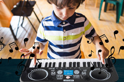 Organy elektroniczne 37 klawiszy 2 kolory uchwytu