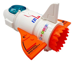 Rakieta z projektorem planet Zestaw kosmiczny STACJA Astronauta UFO Robot