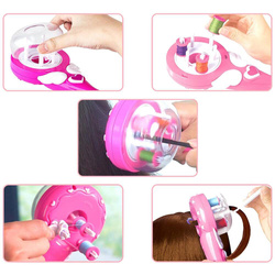 WARKOCZYKI ZAPLATARKA do Warkoczy WŁOSÓW Gumki Zaplatacz MASZYNKA Zestaw