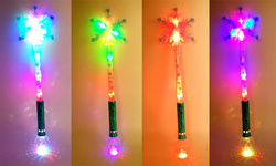 ŚWIECĄCA MAGICZNA RÓŻDŻKA LODOWEJ KSIĘŻNICZKI 55cm