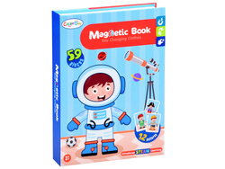 Książka układanka magnetyczna ZAWODY 59ele ZA3765